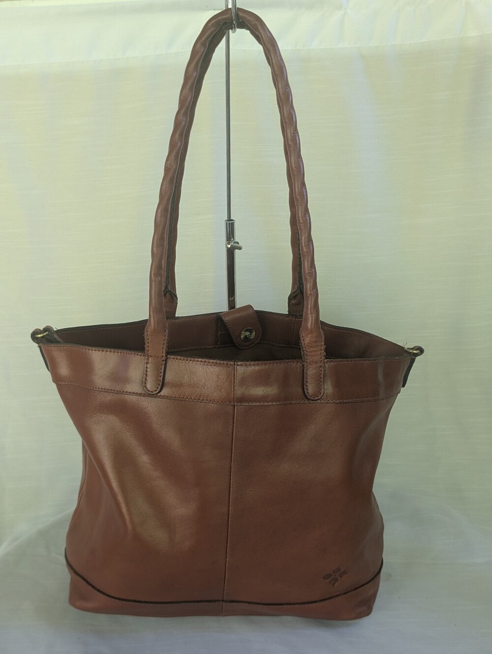 Patricia Nash Classic Brown Leather Tote Bag - Elegant Everyday Handbag